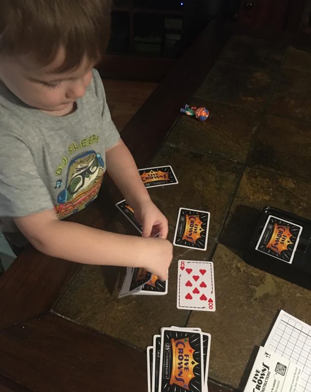 5 Crowns card game, Review and game play