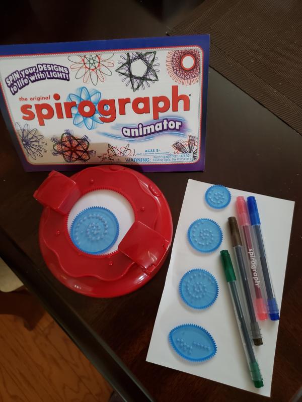 Spirograph Animator: Spin your spirographs to make them come to life!