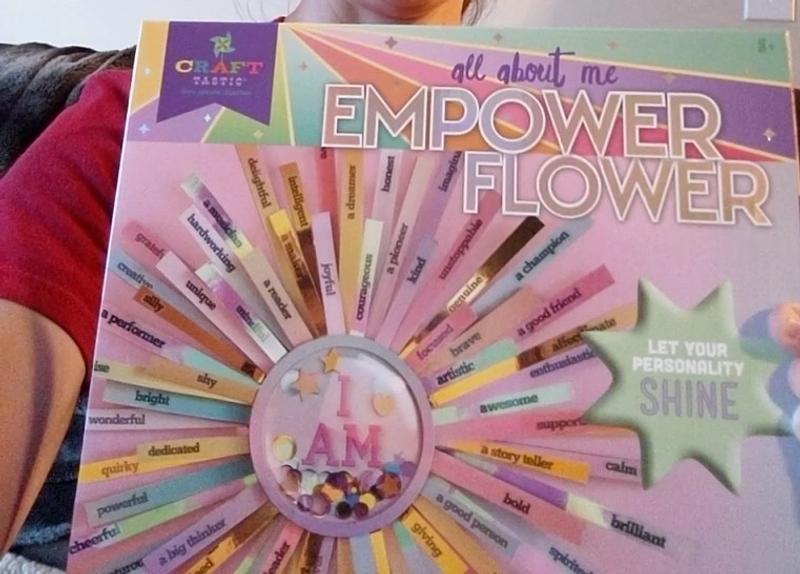 Craft-tastic Empower Flower DIY Arts & Crafts Kit Pink
