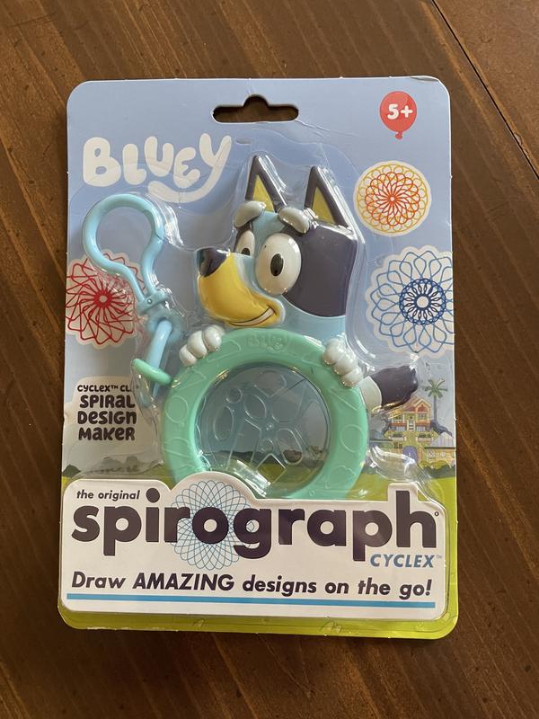 Spirograph Cyclex Bluey Clip