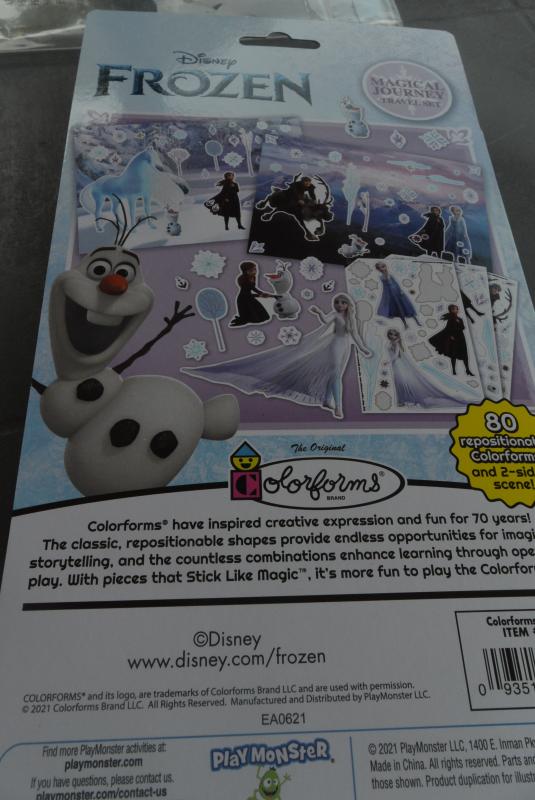 Colorforms Frozen Travel Set - Wit & Whimsy Toys