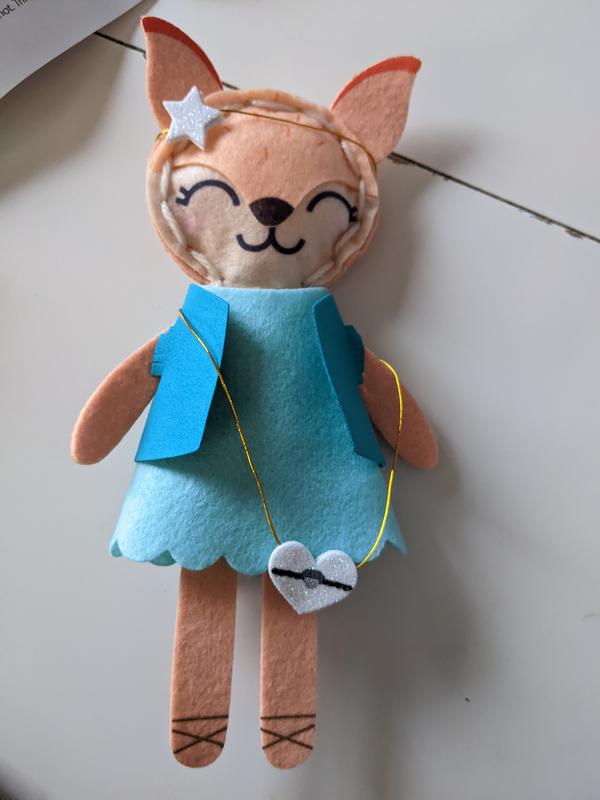 Craft-Tastic Make a Friend Kit - Fox, Count: 1, Model: CT1925