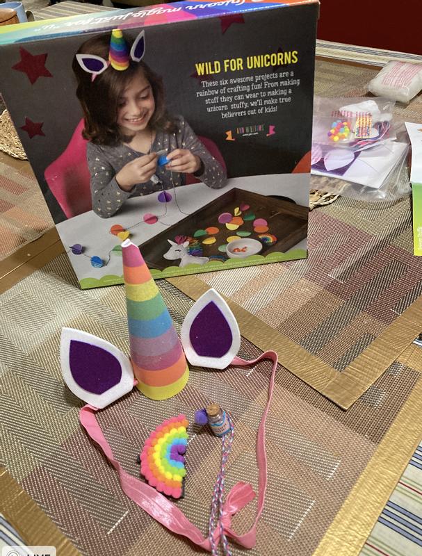 I love Unicorns – Arts & Craft Kit (includes 3 projects)