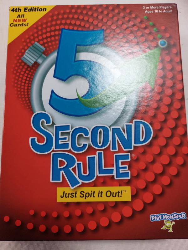 5 Second Rule - Just Spit It Out!