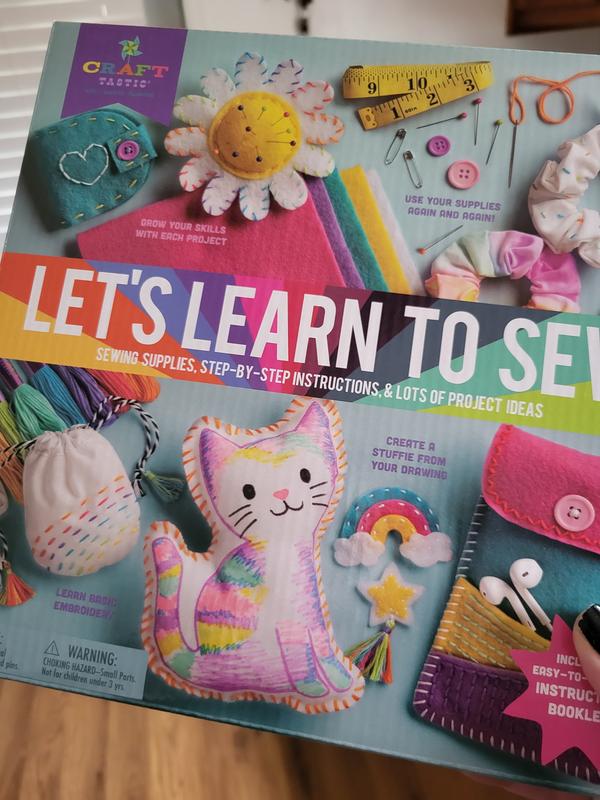 Craft-tastic Learn to Sew Craft Kit