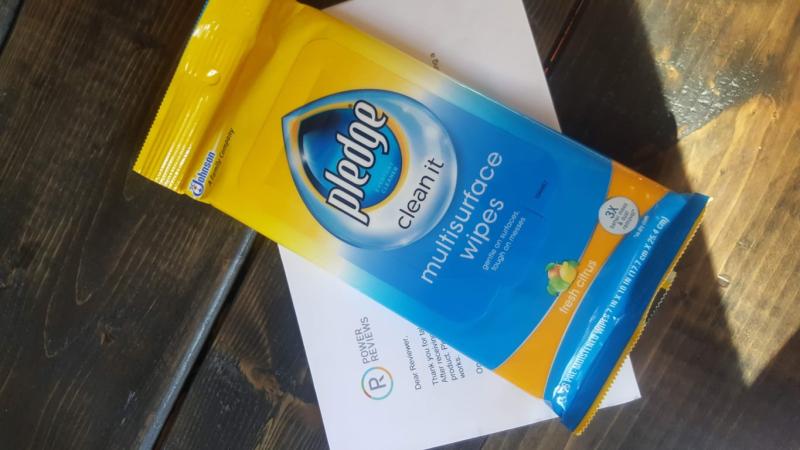 Pledge Multisurface Wipes, Everyday Clean Fresh Citrus