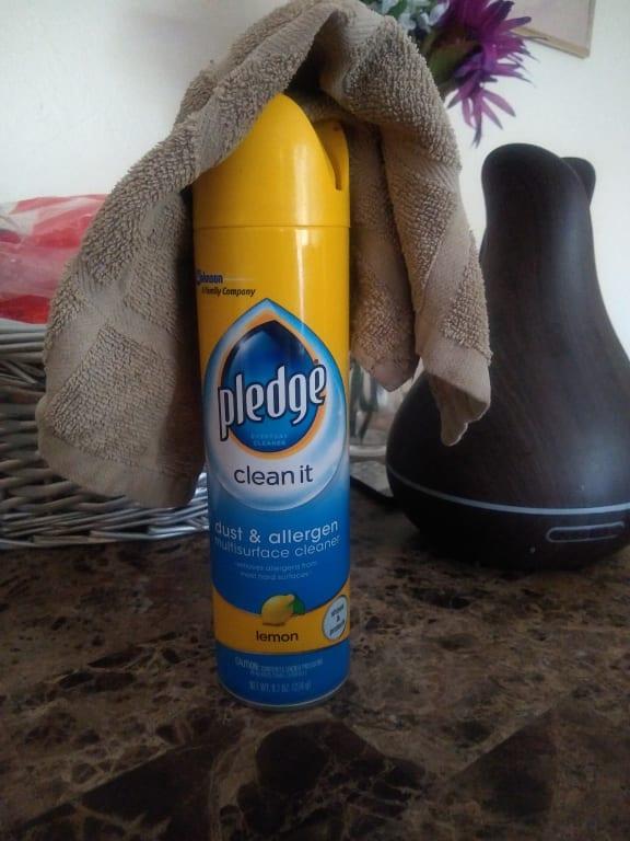 Pledge Furniture Spray, Dust & Allergen, 9.7 oz (274 g)