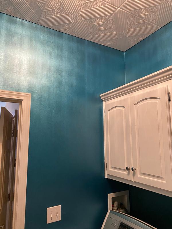 Metallic wall finish  Metallic paint walls, Metallic paint, Wall