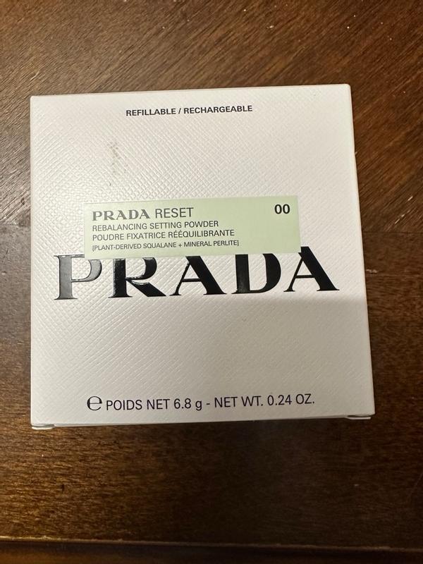 限定⭐︎PRADA RESET 00 & BEAUTY TOOLS 01 Shop Prada Reset Rebalancing Setting Powder | Prada Beauty
