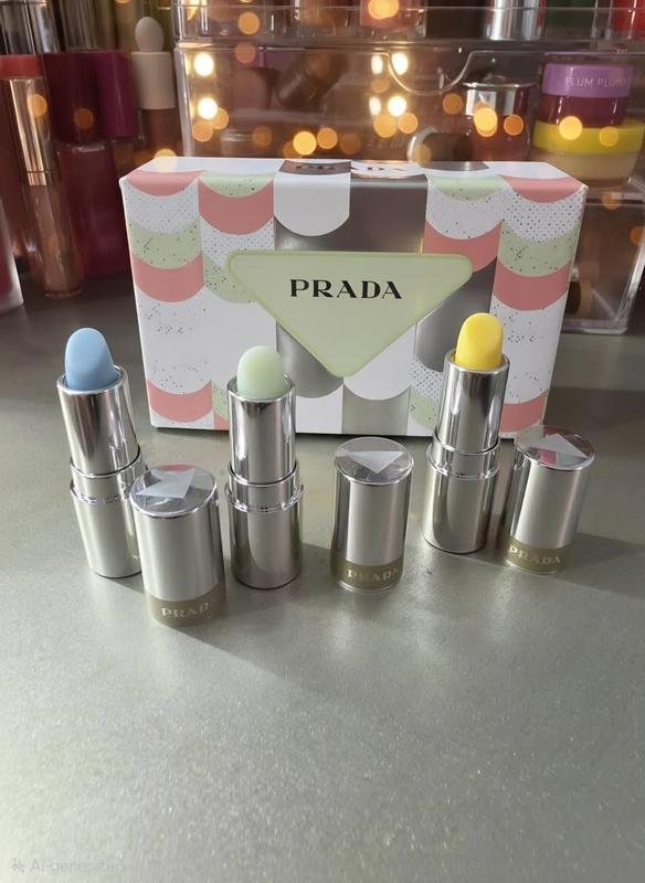 Prada Beauty 3-Pc. Mini Lip Balm Trio Set - Macy's