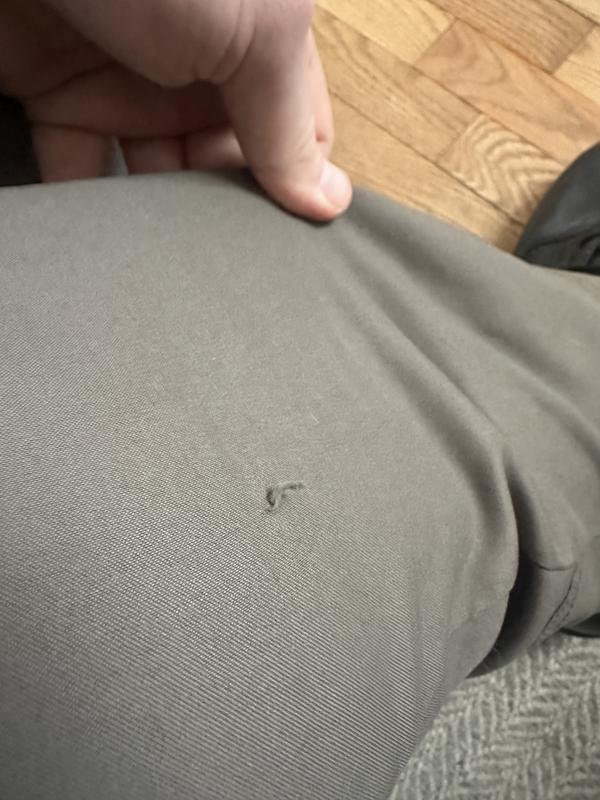 Customer photo for "Real steep down in quality but comfortable"