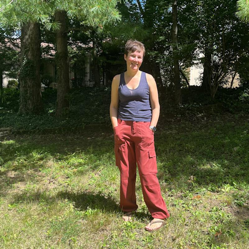 Customer photo for "Ultimate women's Stretch Zion pant!"