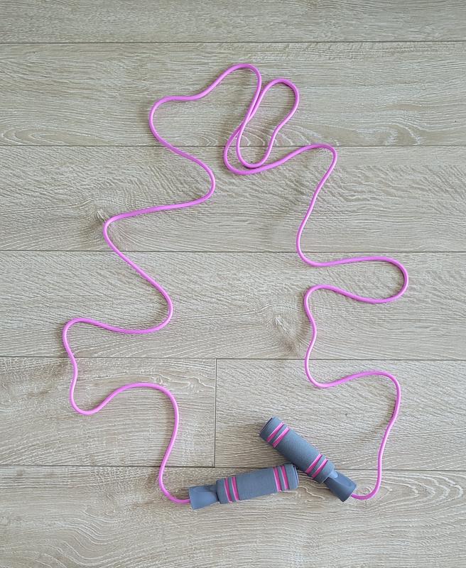 PRCTZ 9ft PVC Jump Rope with Foam Handle