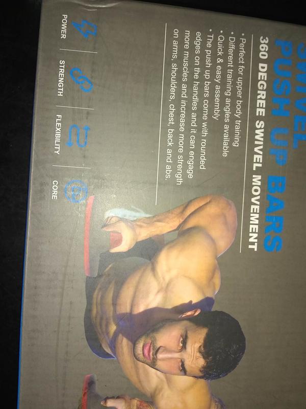 PRCTZ Swivel Push Up Bars