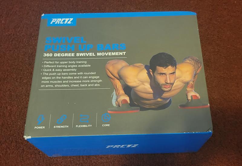 PRCTZ Swivel Push Up Bars