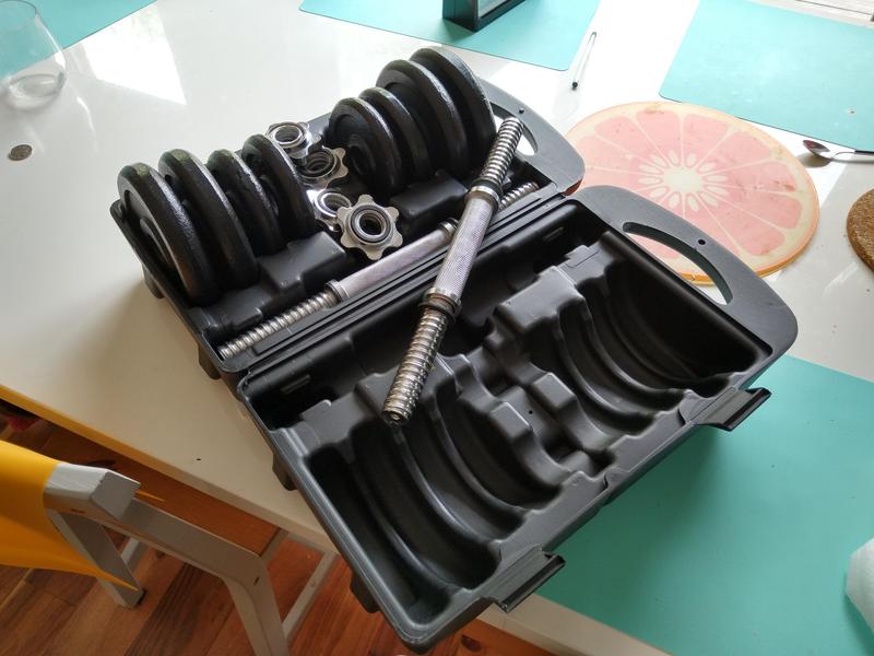 Maximuscle dumbbell set hotsell