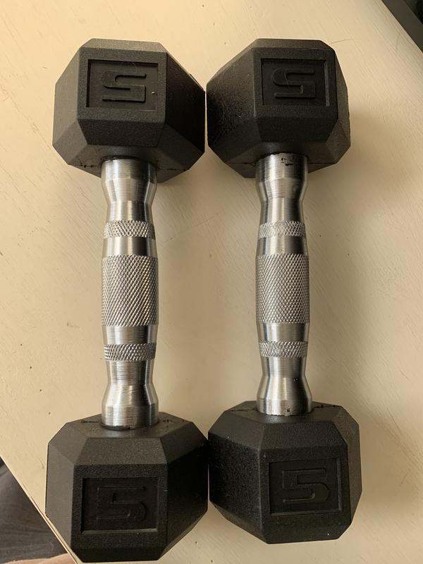 BalanceFrom: 20-lb Pair Rubber Encased Hex Dumbbells $40, 40-lb Set Go Fit  All-Purpose Weight Set $40 + Free Shipping w/ Prime