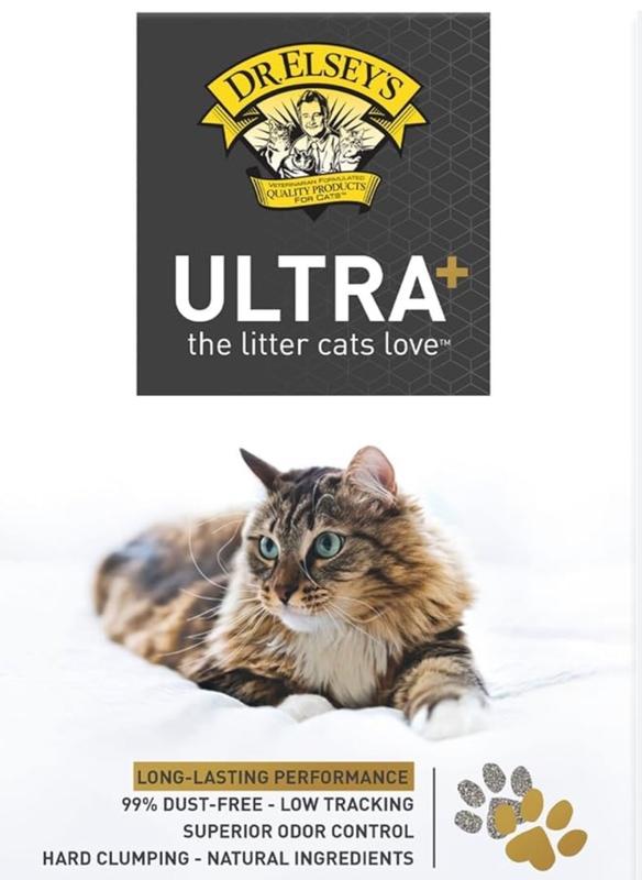 Dr. Elsey's Precious Cat Unscented Ultra+ Cat Litter, 40 lbs. Petco