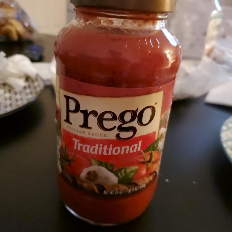 Prego Traditional Lower Sodium Pasta Sauce, 23.5 Oz Jar