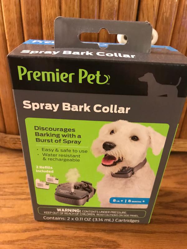 cold air spray bark collar