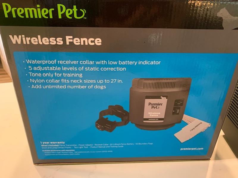 Premier Pet Wireless Fence