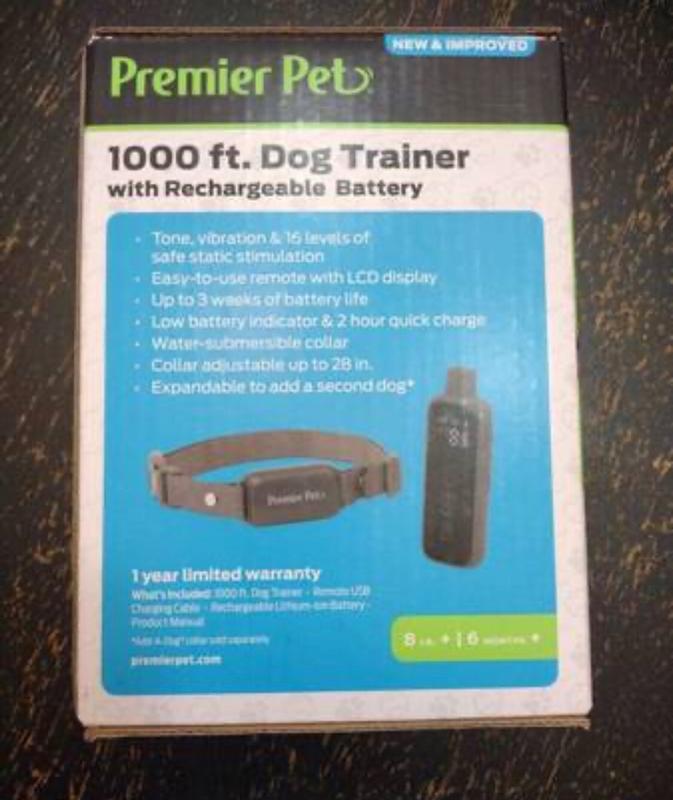 Premier Pet 1000 ft. Dog Trainer with Rechargeable Battery - GDT00-17994 |  Blain's Farm & Fleet