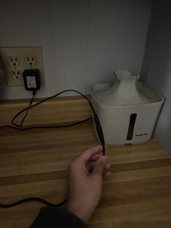 Everything is plugged in and it’s completely dry. I , water is full