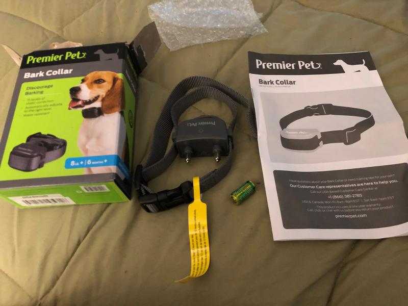 premier pet bark collar test