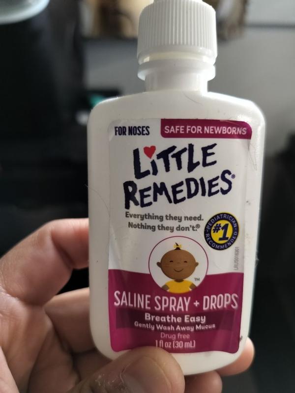 Little remedies saline hot sale drops in eyes