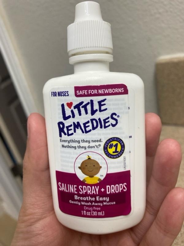 Little remedies deals saline drops