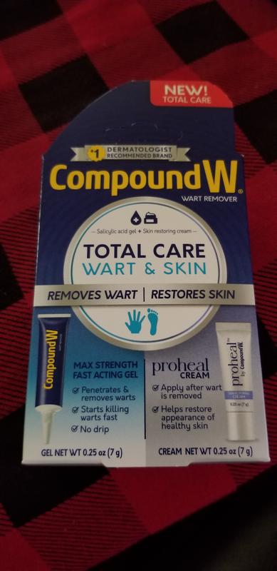 Compound W One Step Pads, Salicylic Acid Wart Remover, 14 Pads