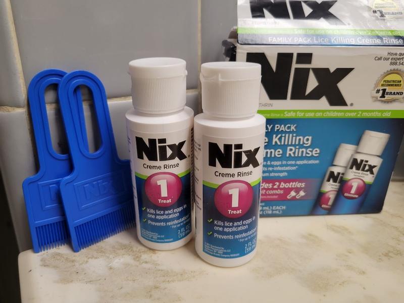 Nix Permethrin Lice Killing Creme Rinse Kit