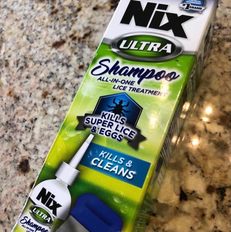 Nix Ultra Shampoo Lice Treatment Kit, All-in-One