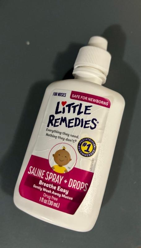 Little remedies saline sales drops in mouth