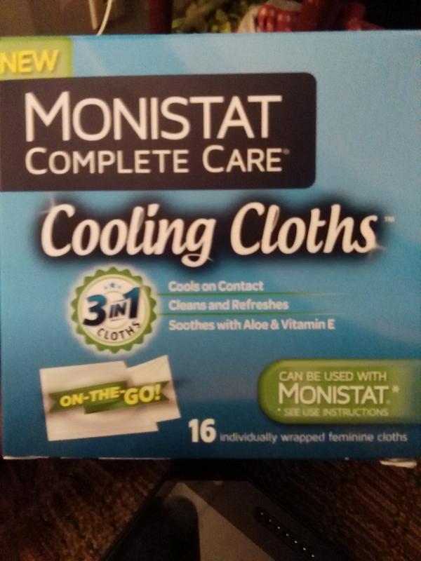 Monistat® Complete Care® 16Count 3in1 Cooling Cloths™ Bed Bath