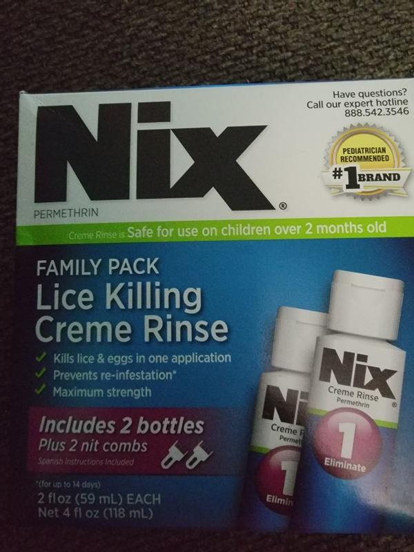 Nix® Lice Treatment Permethrin Cream & Spray