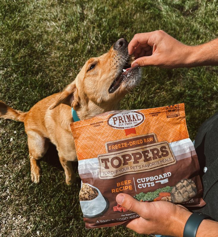 Primal Pet Foods Freeze Dried Raw Topper Cupboard Cuts Chicken