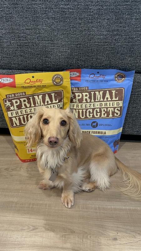 Primal duck freeze clearance dried