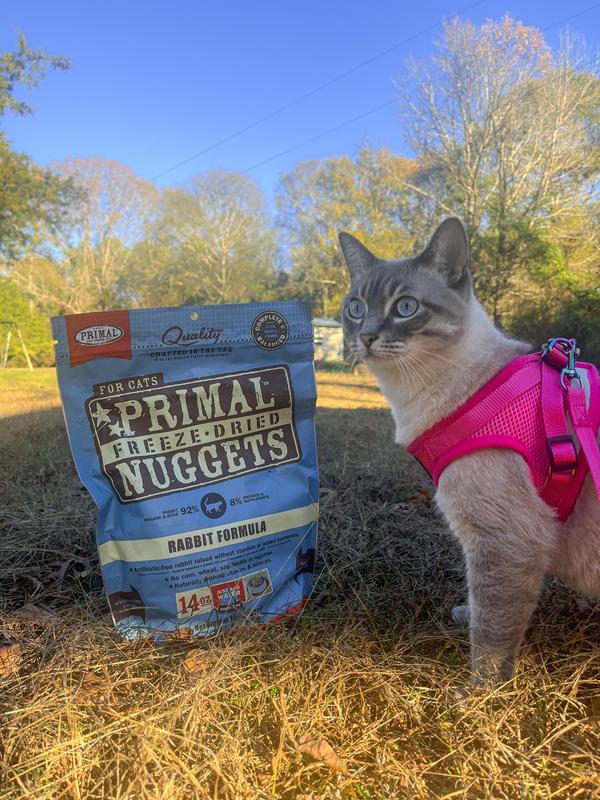 Primal freeze outlet dried rabbit cat