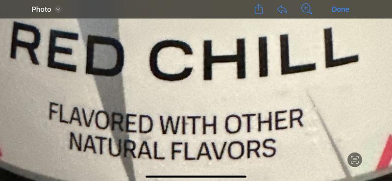 Photo submitted with review of product