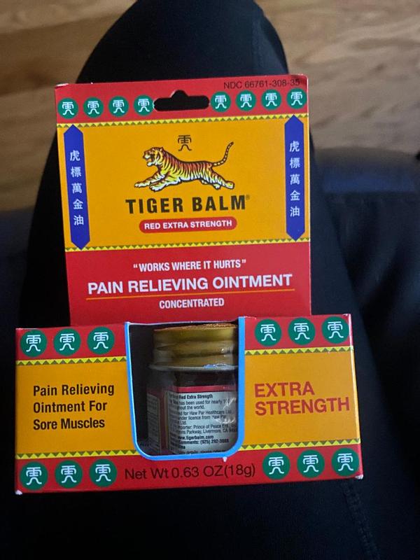 Tiger Balm Extra Strength Pain Relieving Ointment