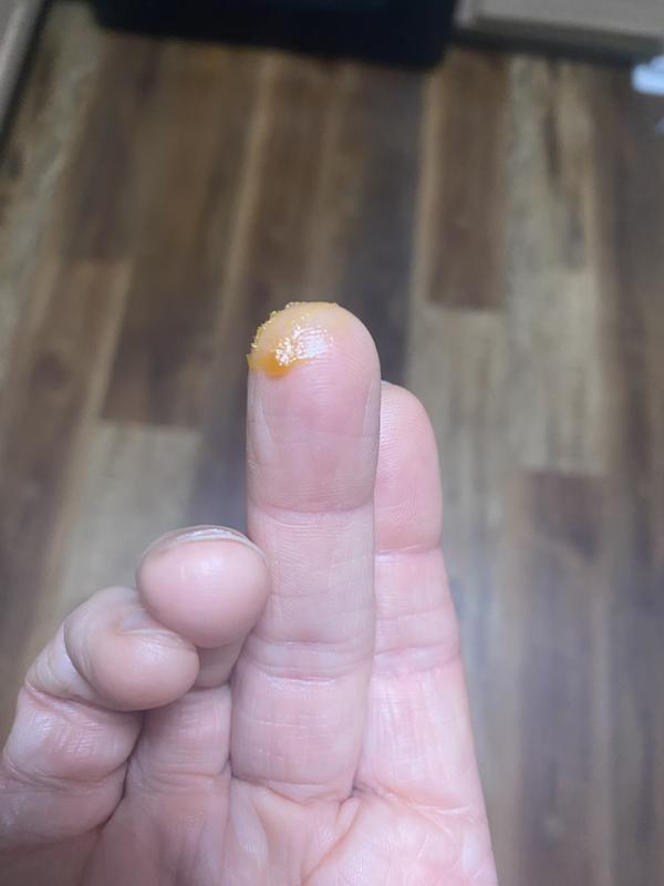 Photo submitted with review of product