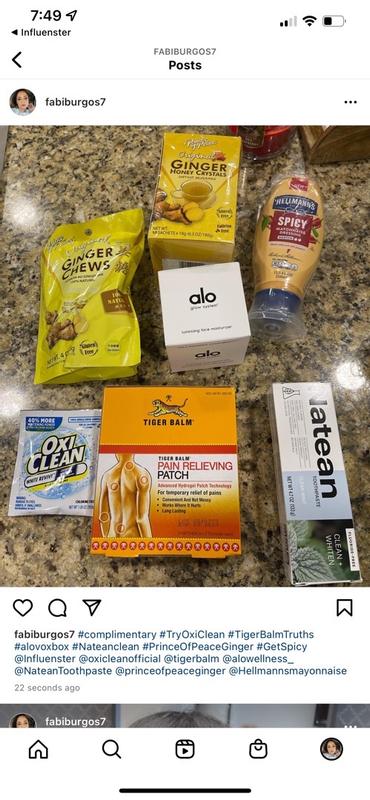 Photo submitted with review of product