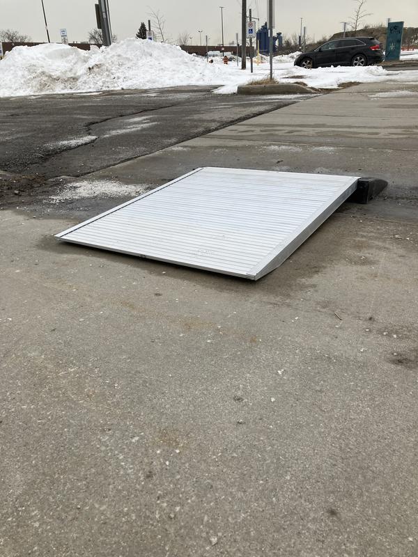 Aluminum Curb Ramp