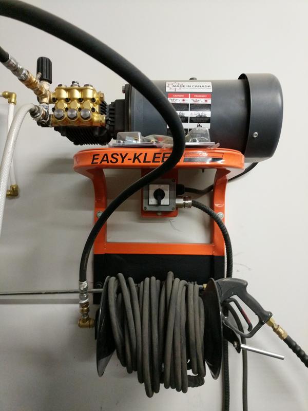 3.6 GPM 2,400 PSI WallMount Electric Pressure Washer