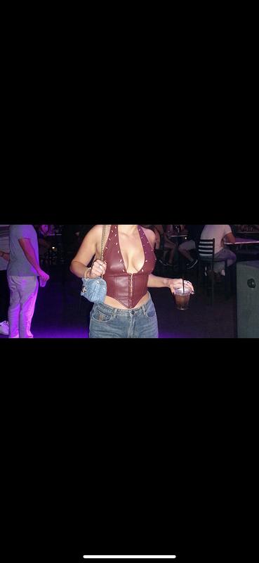 Customer photo for "This top is so flattering"