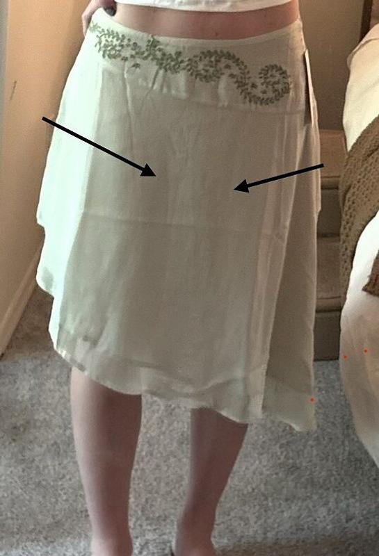 Customer photo for "This skirt would be perfection"