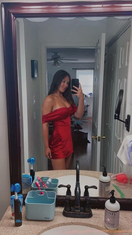 Customer photo for "I absolutely love this dress."
