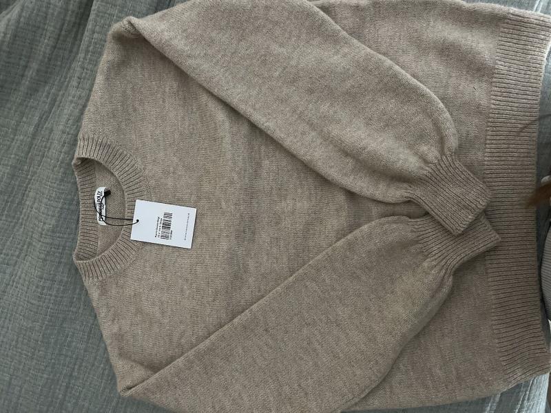 Customer photo for "Love this sweater! It is"