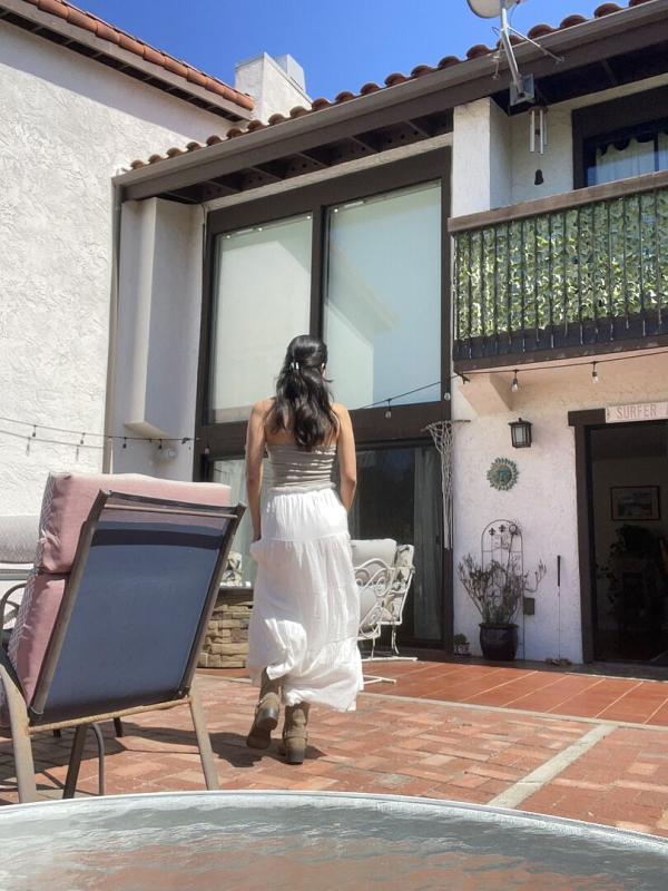 Customer photo for "Love this skirt!!! Super flowy"